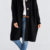 Simone | Hooded Long Cardigan