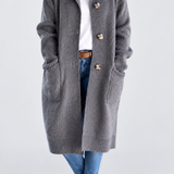 Simone | Hooded Long Cardigan
