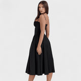 Emer - Midi Length Corset Dress