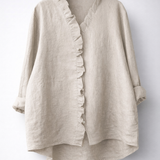 Saoirse - Elegant Ruffled Tunic