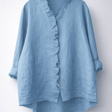 Saoirse - Elegant Ruffled Tunic