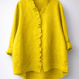 Saoirse - Elegant Ruffled Tunic