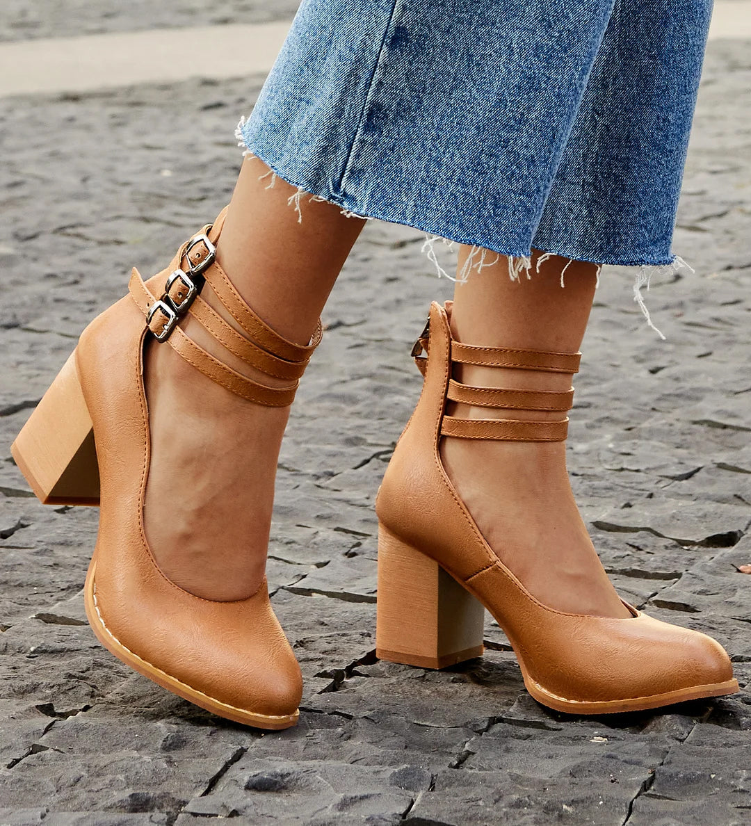 Aoife - Chic Chunky Sandals