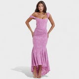Tríona - Elegant Sculpted Silhouette Dress