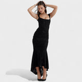 Tríona - Elegant Sculpted Silhouette Dress