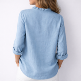 Saoirse - Elegant Ruffled Tunic