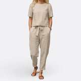 Éabha - Chic Khaki Ensemble
