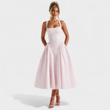 Creidne - Gingham Midi Dress
