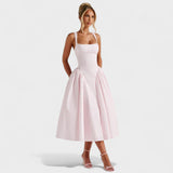 Creidne - Gingham Midi Dress
