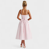 Creidne - Gingham Midi Dress