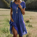 Aoife - Bohemian Midi Dress